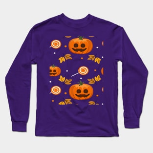 Halloween pattern Long Sleeve T-Shirt